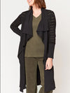 XCVI/Wearable Abernathy Draped Coat