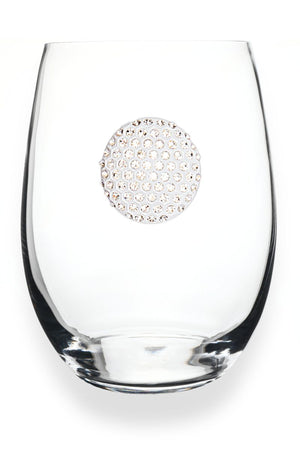 The Queen's Jewels Jeweled Stemless Glassware Collection