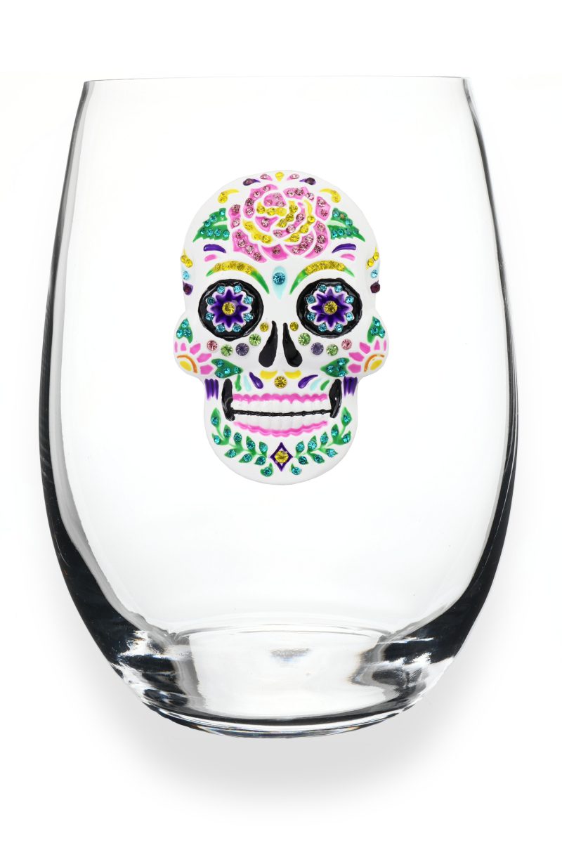 Jeweled Stemless Glassware Collection