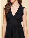 PINCH Sleeveless V Neck Dress