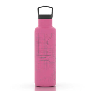 Well Told - Scottsdale AZ Map 21 oz Insulated Hydration Bottle