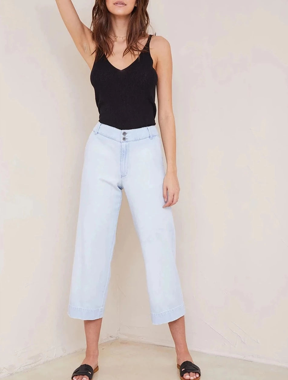 Bella Dahl Saige Wide Leg Crop Pant