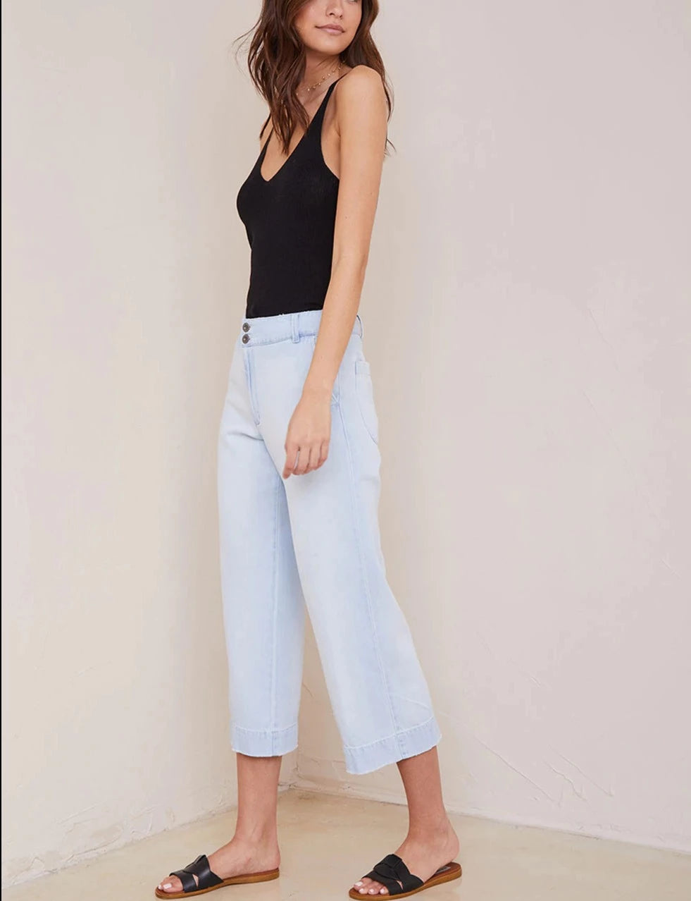 Bella Dahl Saige Wide Leg Crop Pant