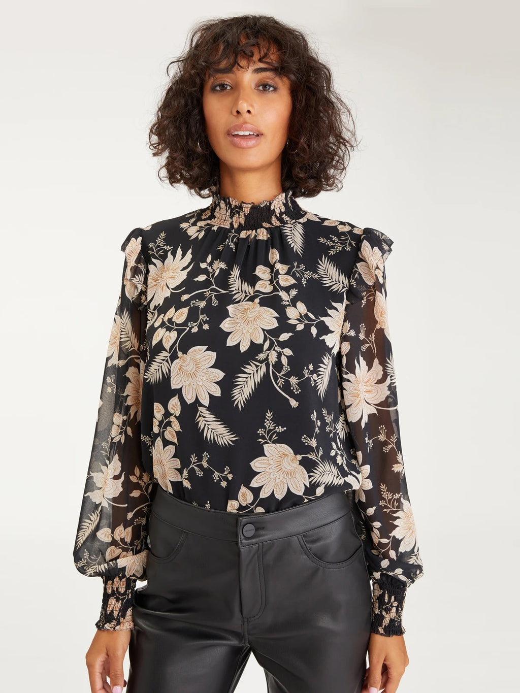 Sanctuary Bold Popover Blouse