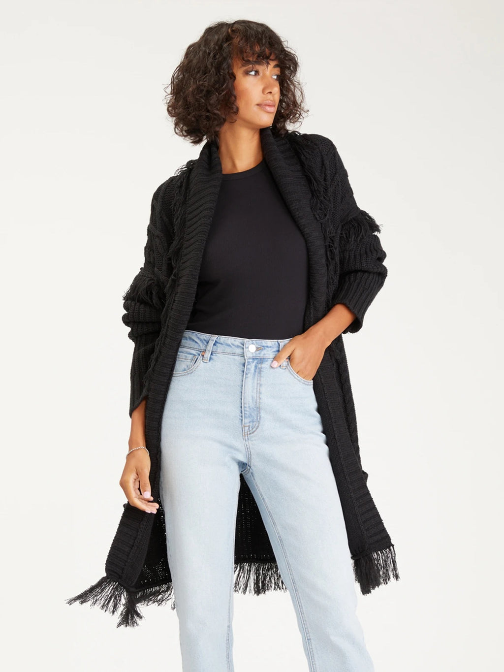 Sanctuary Make Sway Fringe Cardi