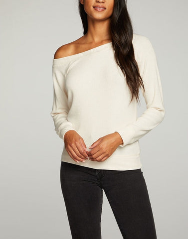 Chaser RPET Bliss Knot Long Sleeve Pullover
