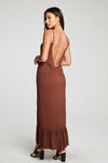 Chaser Heirloom Woven Tiered Low Back Maxi Sundress