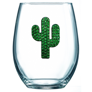 The Queen's Jewels Jeweled Stemless Glassware Collection