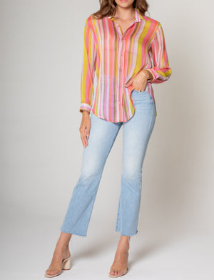 Lavender Brown Hailey Top