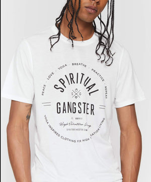 Spiritual Gangster Men's Short  Sleeve Crew Tee