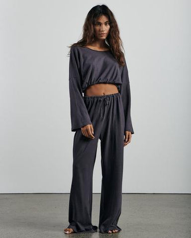 Chaser Rpet Bliss Knit Wide Leg Pant