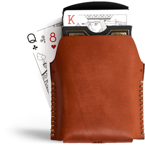 Misc. Goods Co Playing Cards in Leather Case