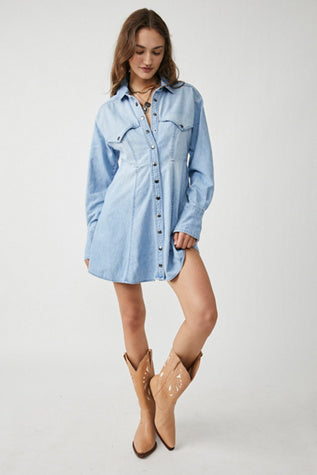 Free People Sammi Denim Mini Jules&JC Free People Sammi Denim Mini Jules&JC