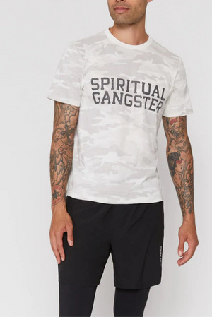 Spiritual Gangster Relaxed Crew Tee-Men's