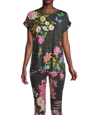 JOHNNY WAS Midsummer Favorite Shirt / Blooming Breeze Shirt
