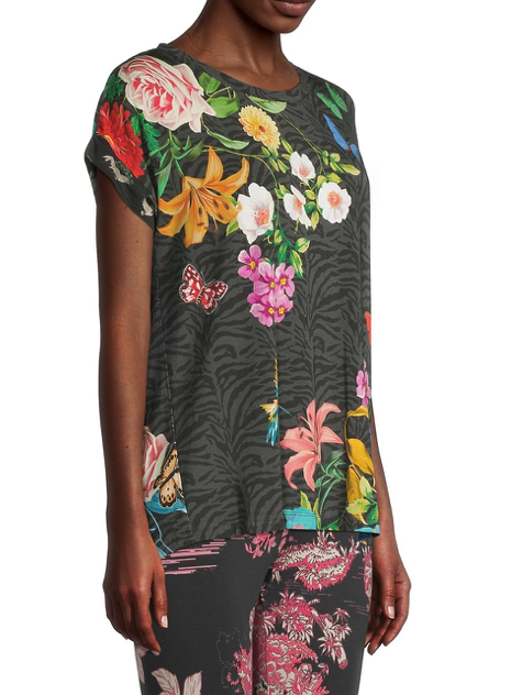 JOHNNY WAS Midsummer Favorite Shirt / Blooming Breeze Shirt