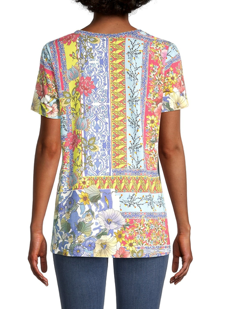 JOHNNY WAS Midsummer Favorite Shirt / Blooming Breeze Shirt