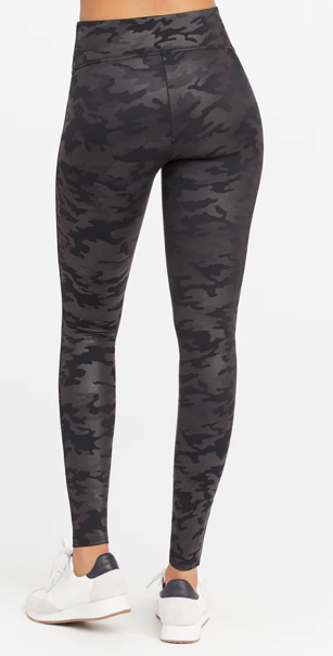 SPANX Faux Leather Camo Leggings Jules JC