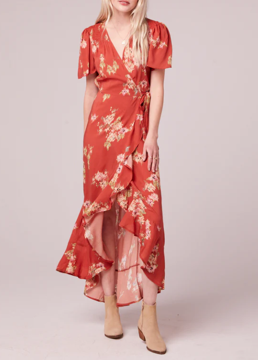 BOG Collective Siena Wrap Dress