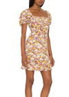Lavender Brown Sequin A-Line Dress