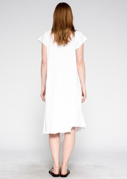 WILT Raw Soft Slanted Tee Dress