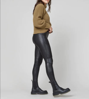 Spanx Faux Leather Moto Legging