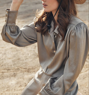 Fifteen Twenty Blouson Sleeve Top