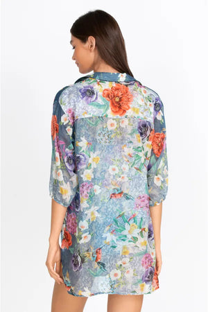 Johnny Was Paria Shirt Dress