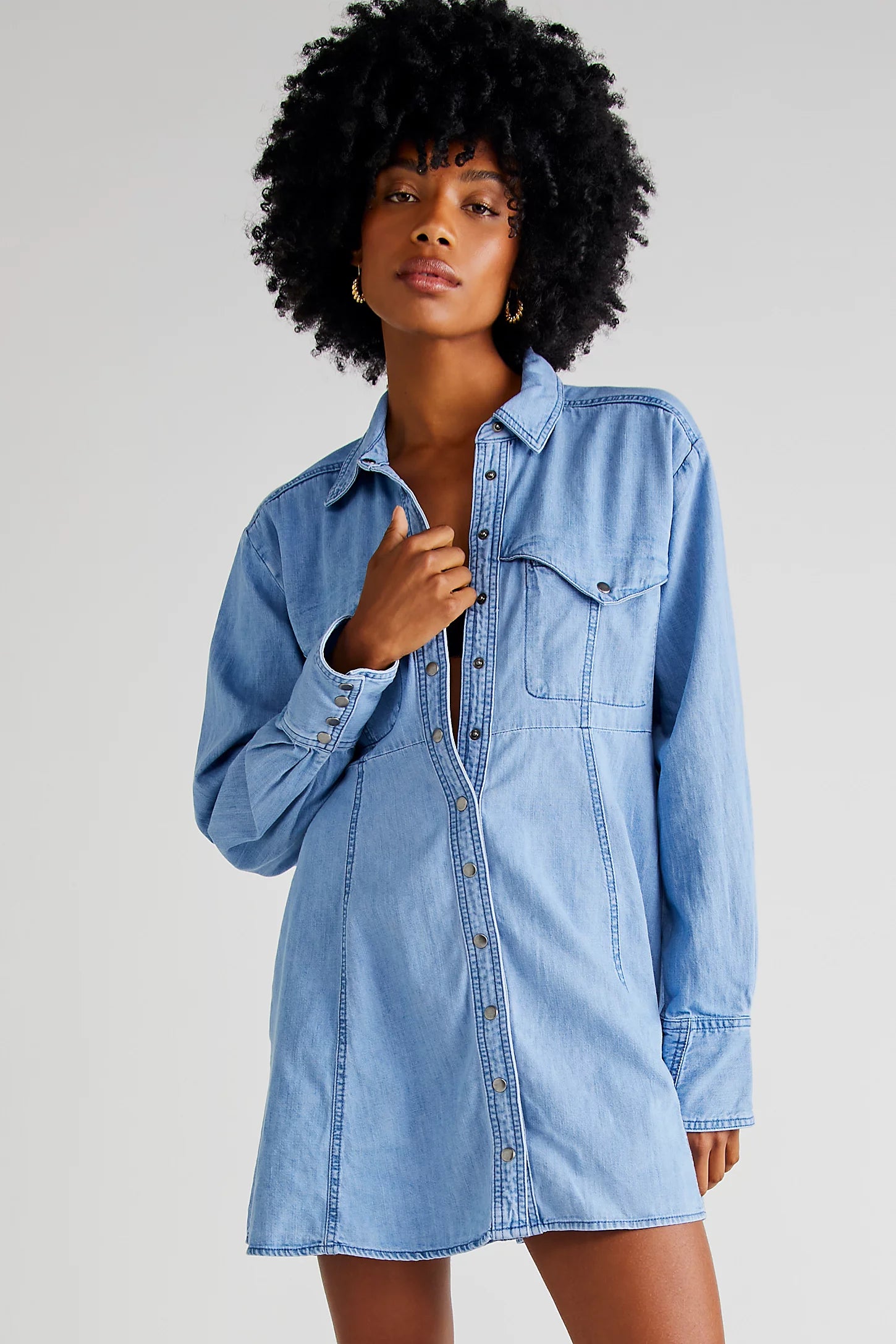 sammi denim mini dress Free People Sammi Denim Mini – Jules&JC