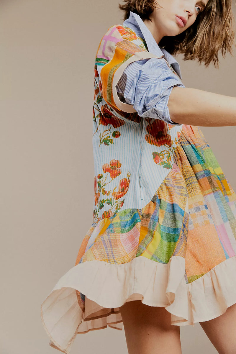 Free People Printed Agnes Dress Free People Printed Agnes Dress