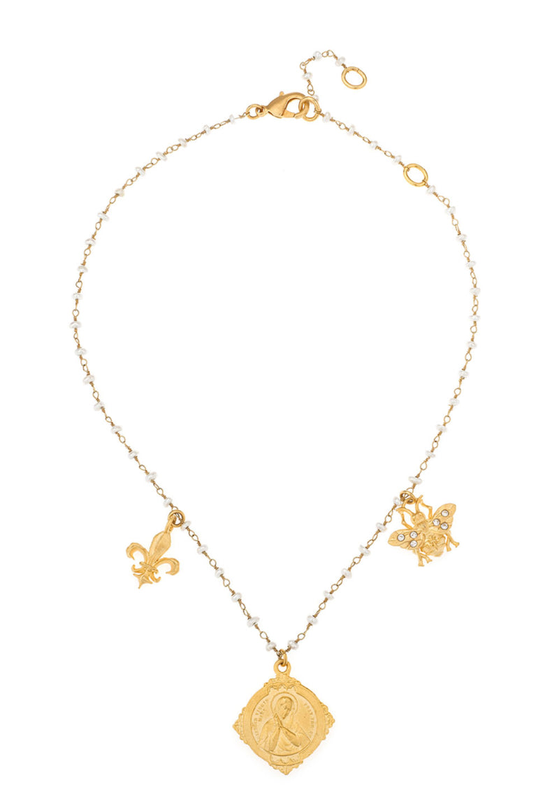 Louis Vuitton Long Fleur Layered Necklace