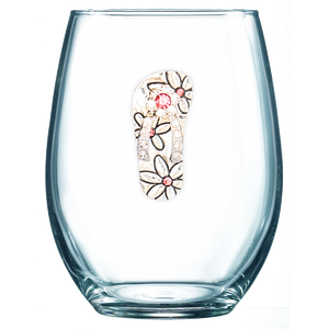 The Queen's Jewels Jeweled Stemless Glassware Collection