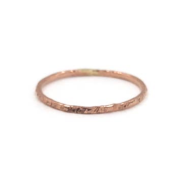 Adorn 512 - Hammered  Ring