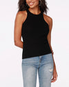 BOBI High Neck Knit Tank Top