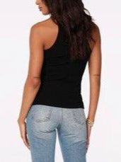 BOBI High Neck Knit Tank Top