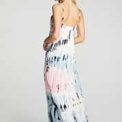 Chaser Heirloom Woven Tiered Ruffle Maxi Dress