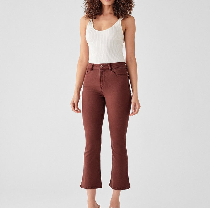 DL1961 Bridget Cropped High Rise Instasculpt Bootcut