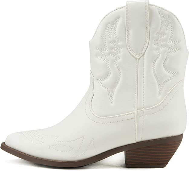 Soda Rigging Cowboy Ankle Boot