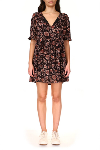 Lavender Brown Noa Mini Dress