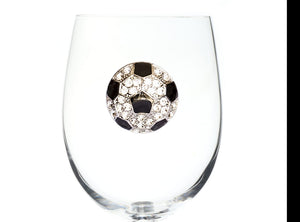 The Queen's Jewels Jeweled Stemless Glassware Collection