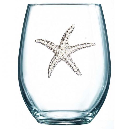 Jeweled Stemless Glassware Collection